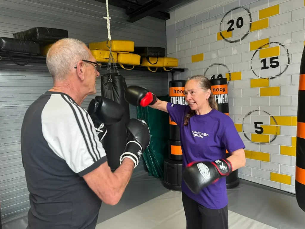Parkinson vertragen door boksen